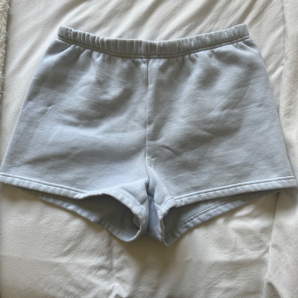 TNA Sweat Shorts Light Blue